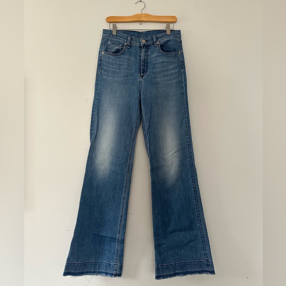 Rag & Bone high waist flared denim